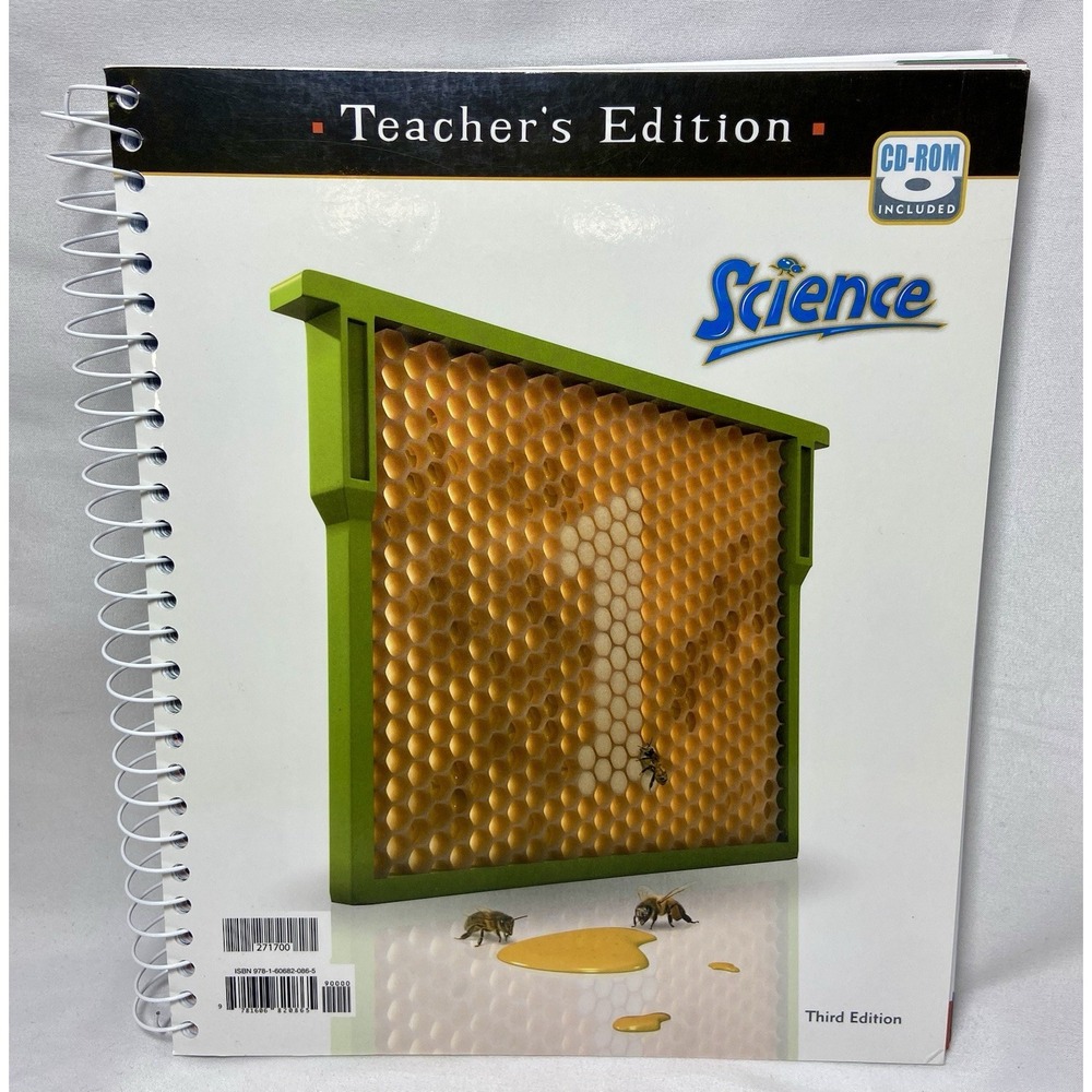 BJU Press Homeschool Grade 1 Scienceโ Teacher's Edition Textbook CD-ROM